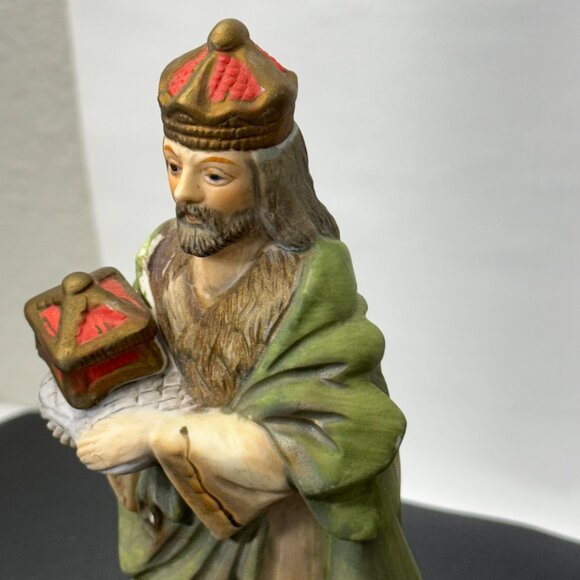 Homco Wise Man Replacement‎ Figurine Piece Nativity #5216 Christmas - Picture 6 of 10